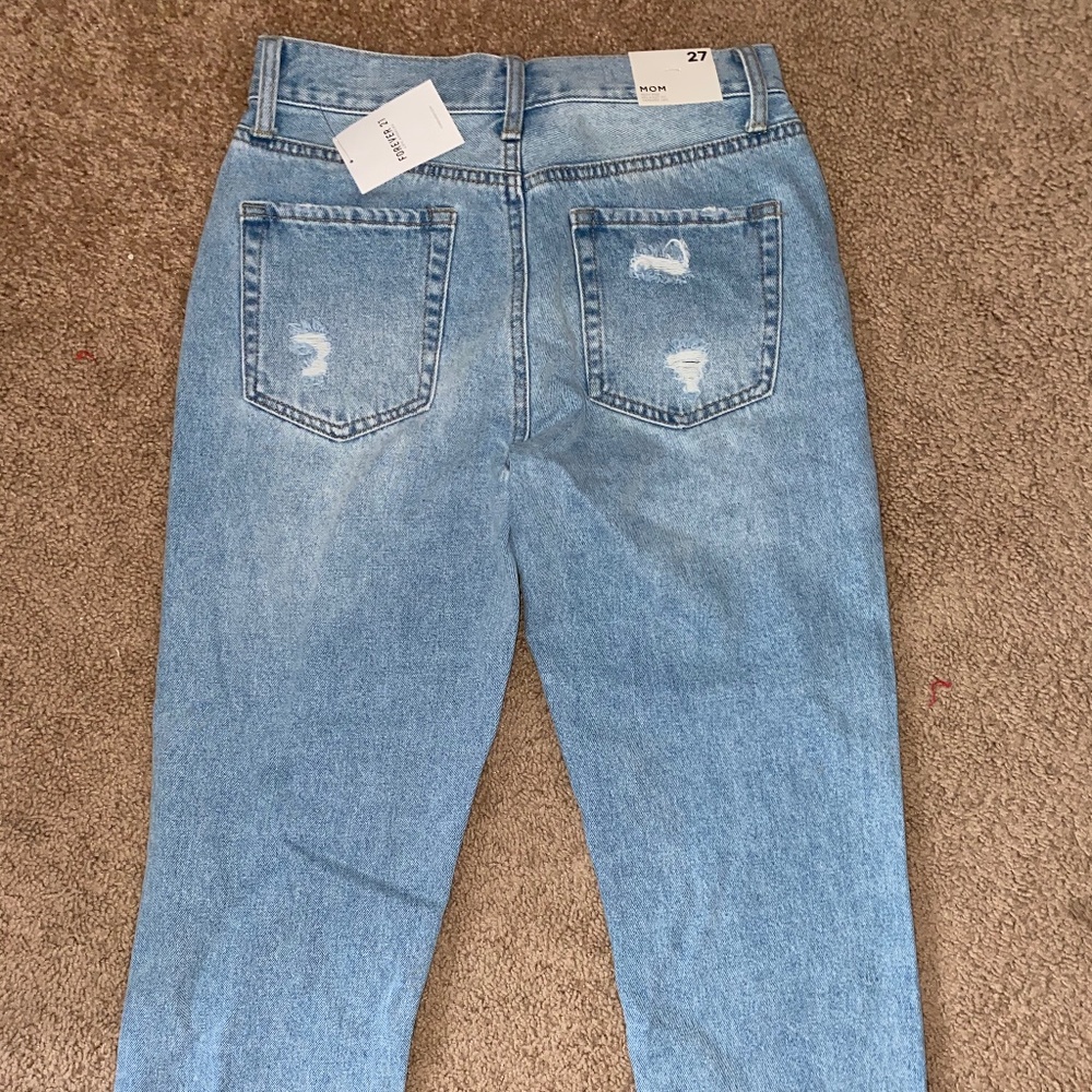 Forever 21 High Rise Mom Jeans
